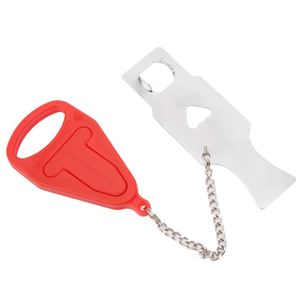 Portable AntiTheft Safety Door Lock SelfDefense Door Stopper for Home Travel Hotel Use