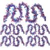 2 Meter Hollow Star Garland Streamer Party Decoration Tinsel Strip for Event Ornament Indoor Outdoor Use