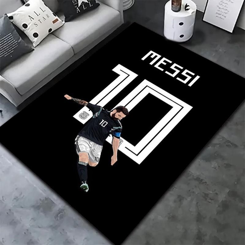 Messi Carpet Rug for Living Room Bedroom Home Sofa Decoration,Kids play Non-slip Floor Mat