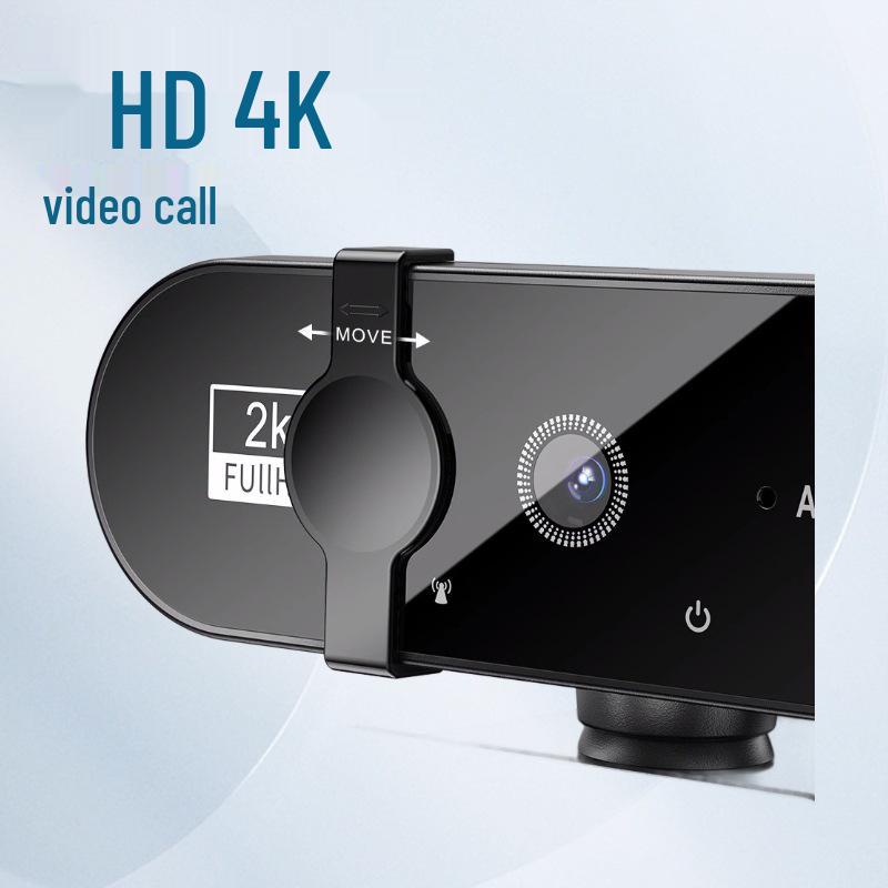 4K Auto-Focus Webcam for Online Classes and Live Streaming