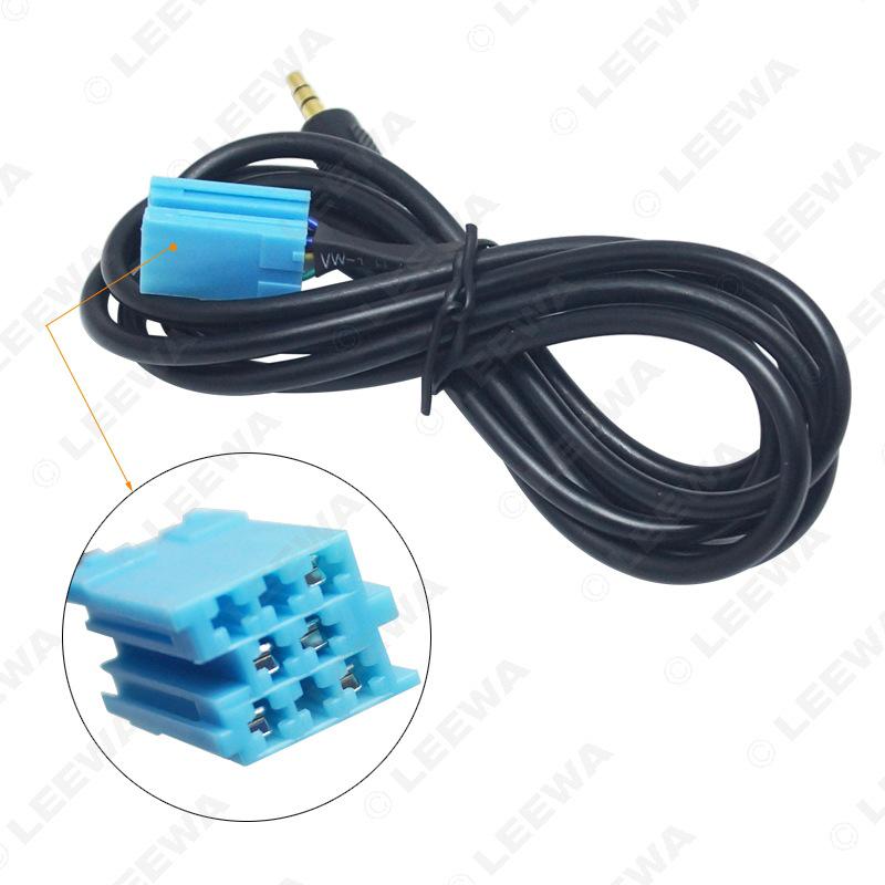 Mercedes-Benz Smart 450 AUX 3.5mm 8-Pin Male Audio Cable