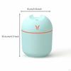 USB Humidifier Quiet Tabletop Compact USBPowered Humidity Dispenser for Light Sleepers,