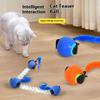 Electric Cat Toys, Automatic Cat Car To Relieve Boredom, Cat Ball Pets, Toys, Balls, Cat Sounds, Automatic Dodgeball