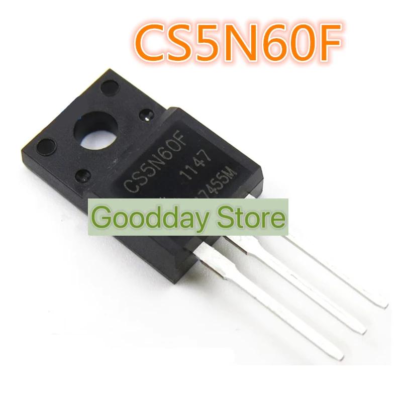 5PCS Brand new original CS5N60F TO-220F transistor direct insertion chip field-effect transistor