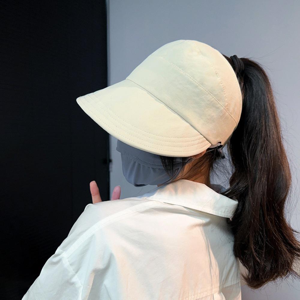 Adjustable Cap Sun Hat Sun Protection Duck Tongue Cap Baseball Cap  Female Lady Girl Women