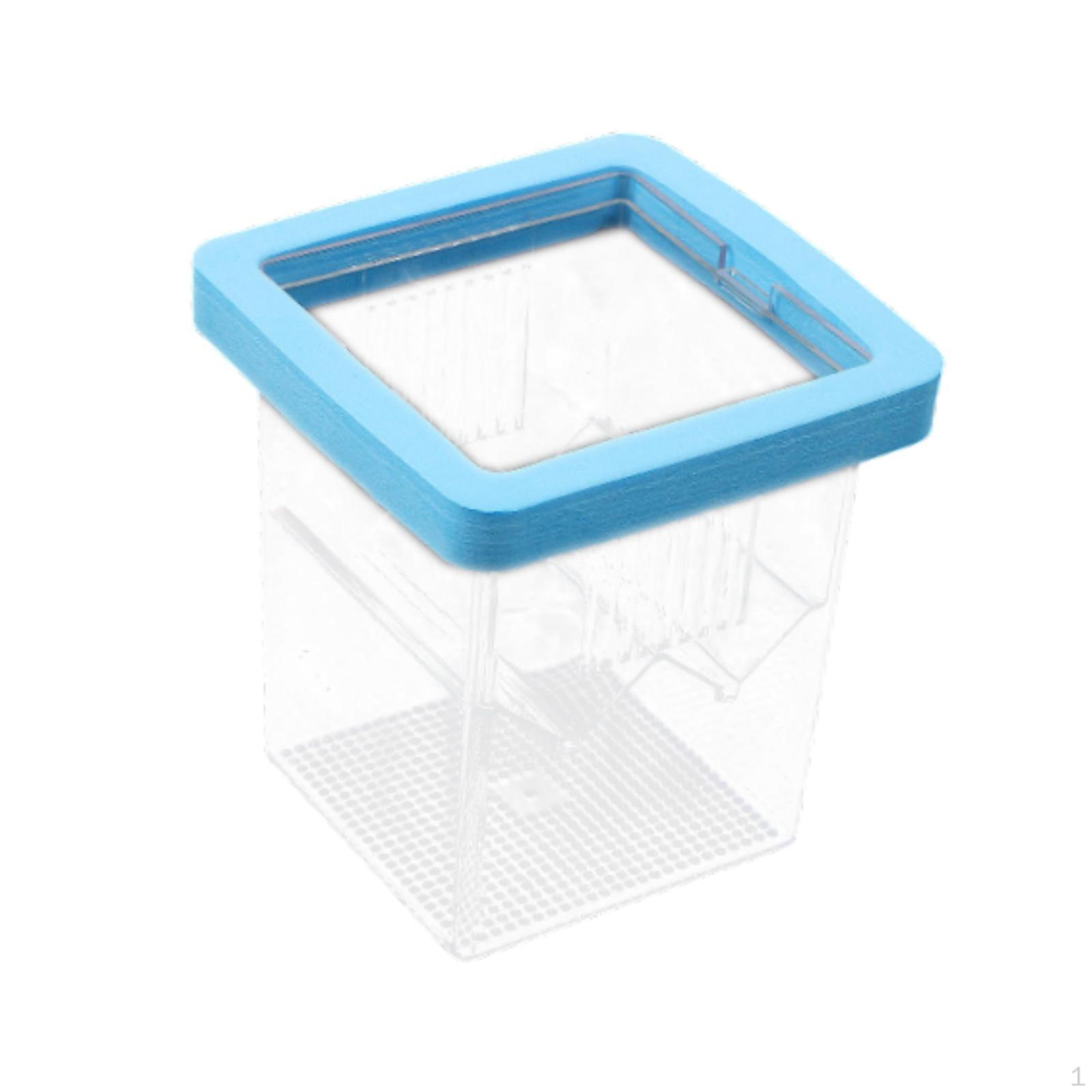 

Fish Breeding Box with Isolation Divider, Incubator for Aquariums And Clownfish синий