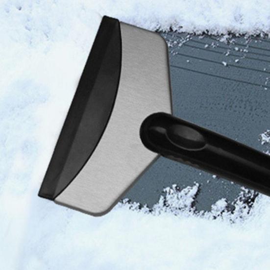 Pala de Zăpadă Auto Mâner Plastic Racletă Siliconică Perii Moi Perie Curățare Vehicul Îndepărtare Zăpadă Gheață Nu Zgârie Instrument de Iarnă