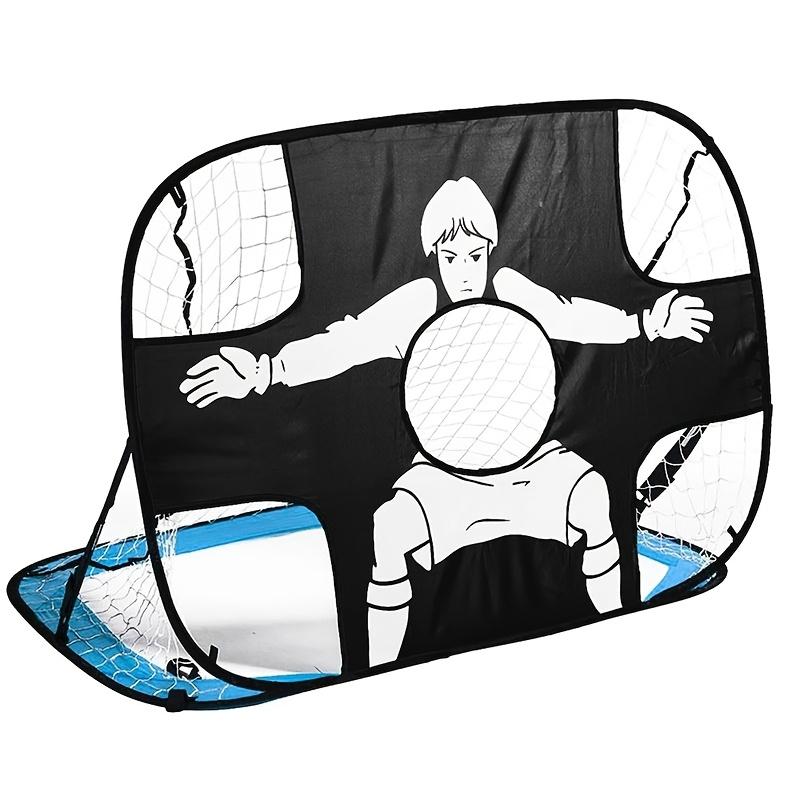 2-In-1 Folding Soccer Goal, Portable Soccer Goal Net, Dual-Purpose Design Outdoor Soccer Training, Multi-Function Training Net