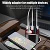 Car Power Inverter 12V/24V Universal USB 3.0 Charging Port Smart Display Automotive Part Socket Converter Car Accessories
