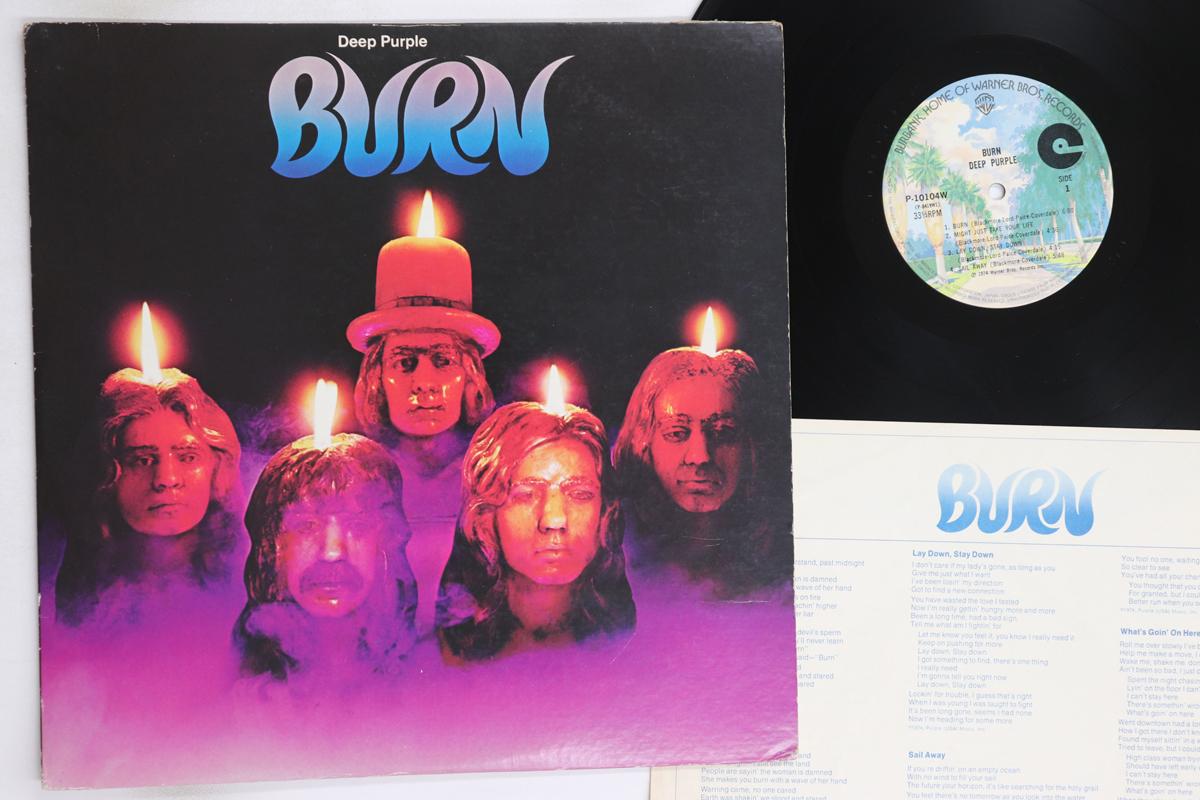 

LP Record DEEP PURPLE - Burn P10104W WARNER BROS 1976 Japan Rock Used