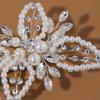 Elegant Rhinestones Pearls Hair Clip For Weddings Parties Formal Event Secure Nonslip Design Crystal Hairpin