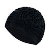 Folds Chemo Headwear Hat Double Layer Headband Hat Simple Headscarf Hat  For Women