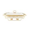 Qianxing Ceramic Dry Pot Casserole with Lid