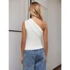 2026 Hot-selling Hot-selling Women's Sexy One-shoulder T-shirt Spring and Summer New Slant Collar Off-shoulder Pure Lust Top