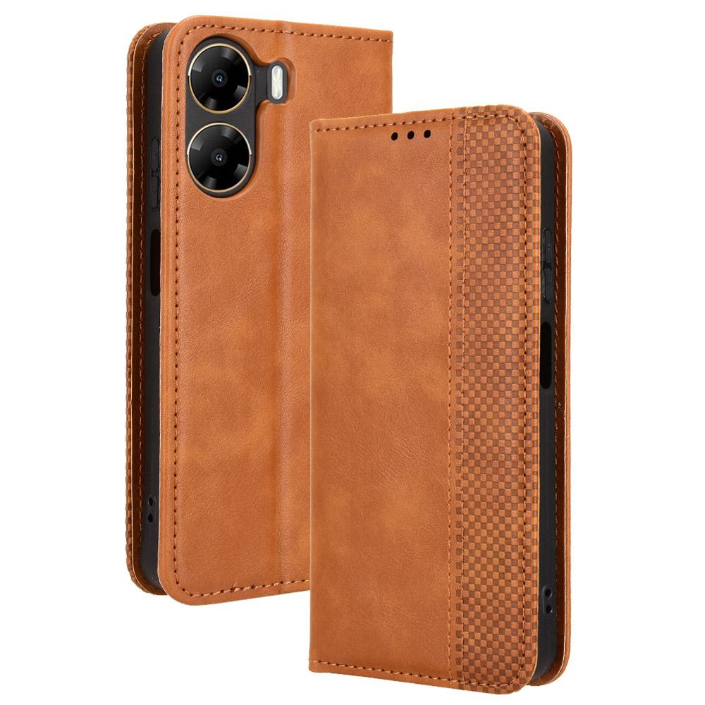 Flip Cover For Philips Essence 12 Leather Case [Flip Vintage Leather] Shockproof Durable Retro Phone Case