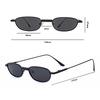 HBK New Retro Polarized Sunglasses Men Small Frame Tac Lenses Punk Sun Glasses Women Fishing Outdoor Party Eyeglasses