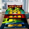 3D Hot Game N-Ninjagos Duvet Covers Kids Cartoon Bedding Set Quilt Cover Twin Full Bedroom Bed Decor for Teens Best Gifts