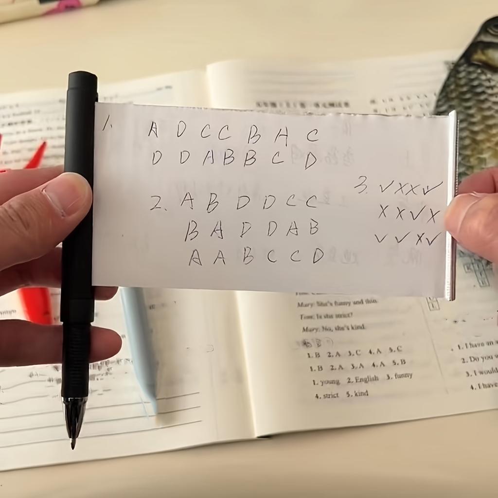 3pcs Retractable Invisible Pen, Easy To Use, a Secret Information Writing Tool with Exams and Notes