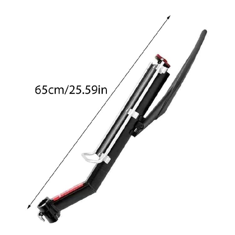 Bicycles Aluminum Alloy Seatpost Bag Holder Stand for Cycling Bicycles Luggage Carriers Cargo Rear Rack with Reflector