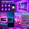 5V USB Bluetooth LED Strip Light SMD 5050 RGB Flexible Tape APP Control TV Background Atmosphere Decor 1-25M
