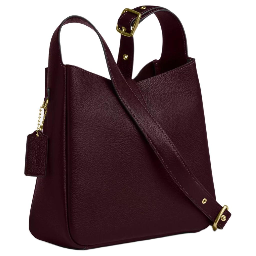 Coach Crossbody Bag Signature Canvas Merlot Red Daily Commute CW002-IMMER