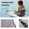 Sedile per kayak staccabile con supporto per la schiena Sedile regolabile per paddle gonfiabile per kayak