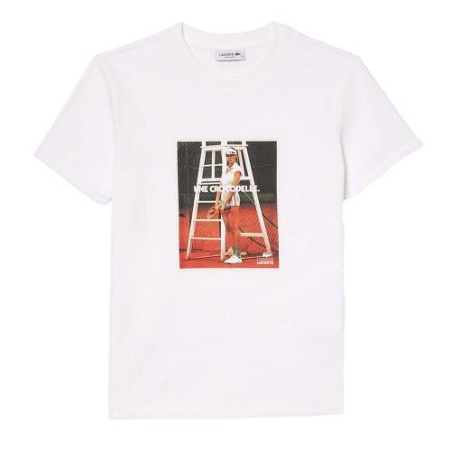 Lacoste Womens/Ladies Printed Pique T-Shirt
