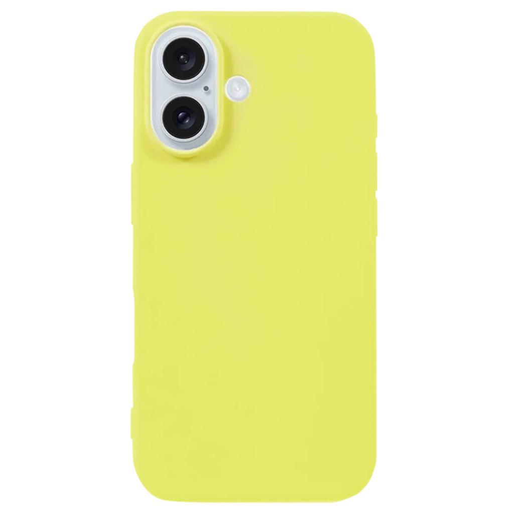 KALEBOL KLB-YTGJ001 For iPhone 16 Case Solid Color Liquid Silicone+PC Phone Cover