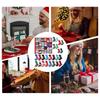 2025 Christmas Countdown Calendar Christmas Winter Home Supplies 24 Days Countdown Calendar Novelty Socks for Men Women