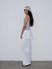 TEXT ROOM Roser Cotton Pants White