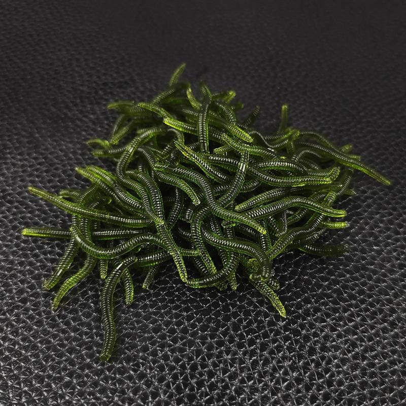 Fishing Imitation Fake Bait Red Worms Earthworms Fishing Lure