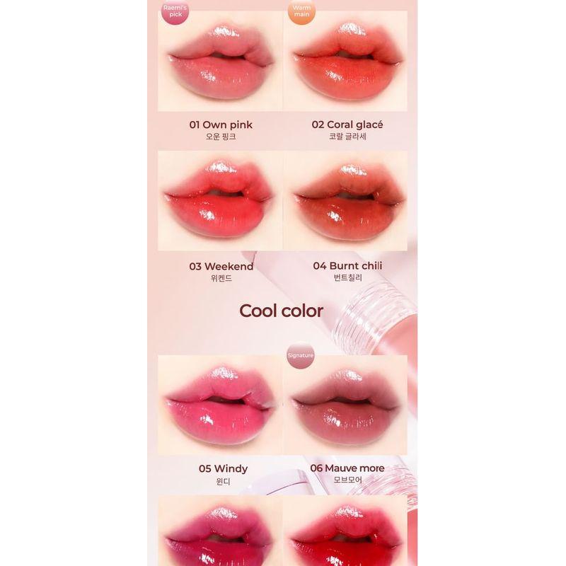 mude - Glace Lip Tint - 11 Colors