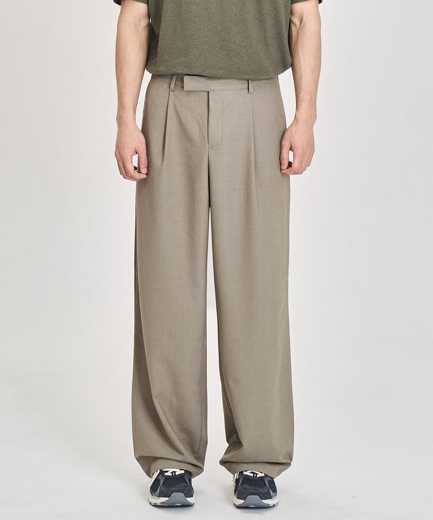 PRAIRIE Airflow Loose Fit Slacks (Light Khaki)