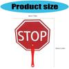 Educational Teaching Aid Handheld Double Side Plastic Go/Staop Sign For Kids Student Teacher Classroom Teaching Supplies