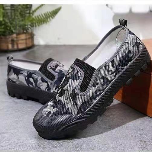 Release Shoes One Foot Labor Protection Shoes Men's Labor Shoes Wear-resistant and Anti Slip Soft Soled Shoes