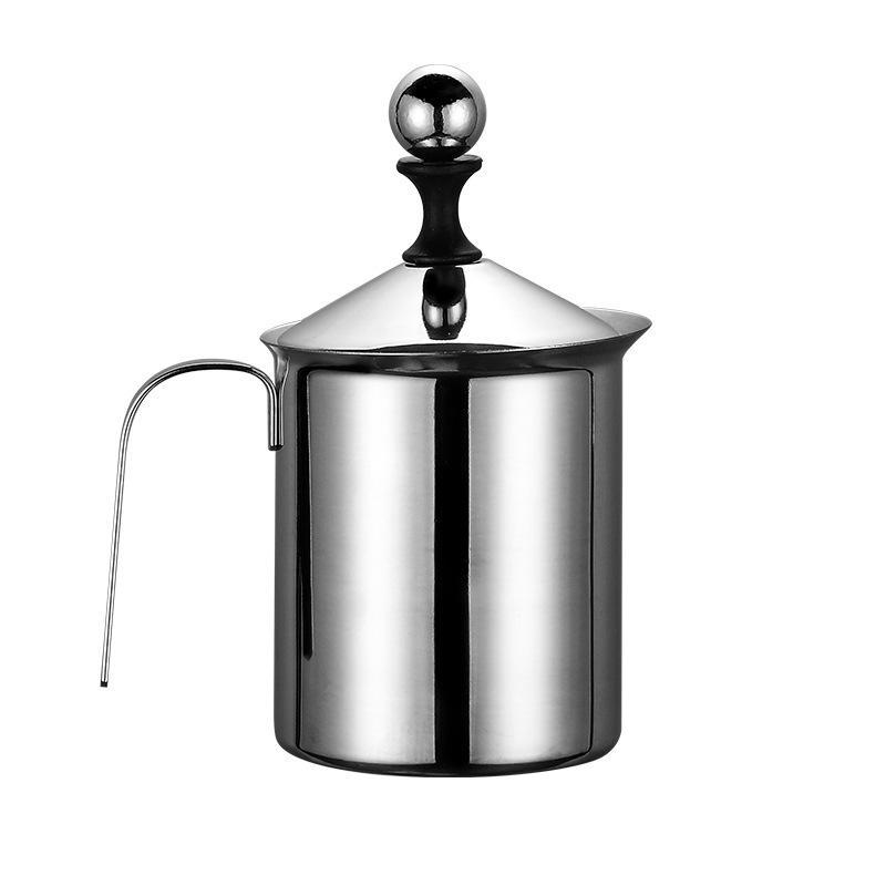 

Двухслойный вспениватель молока из нержавеющей стали 304 для кофе 400cc