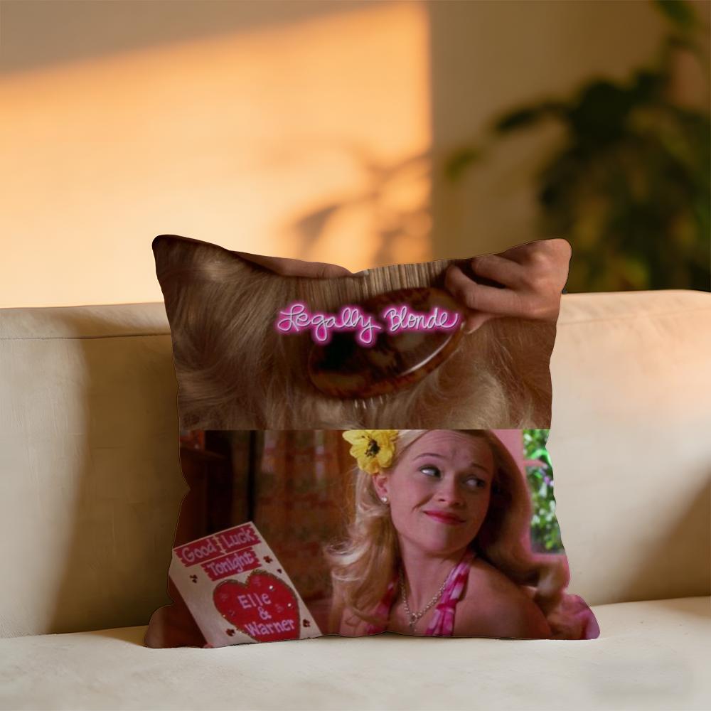 

Legally Blonde Cushion Cover Cozy Velvet Throw PillowSoft Warm Cushion For Sofa Bed 30x30 cm