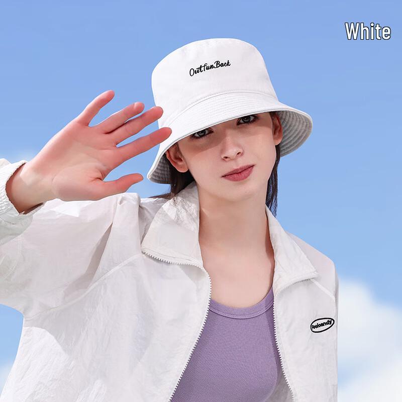 ZHENYUEQI Стильная хлопковая панама-ведро с вышивкой букв