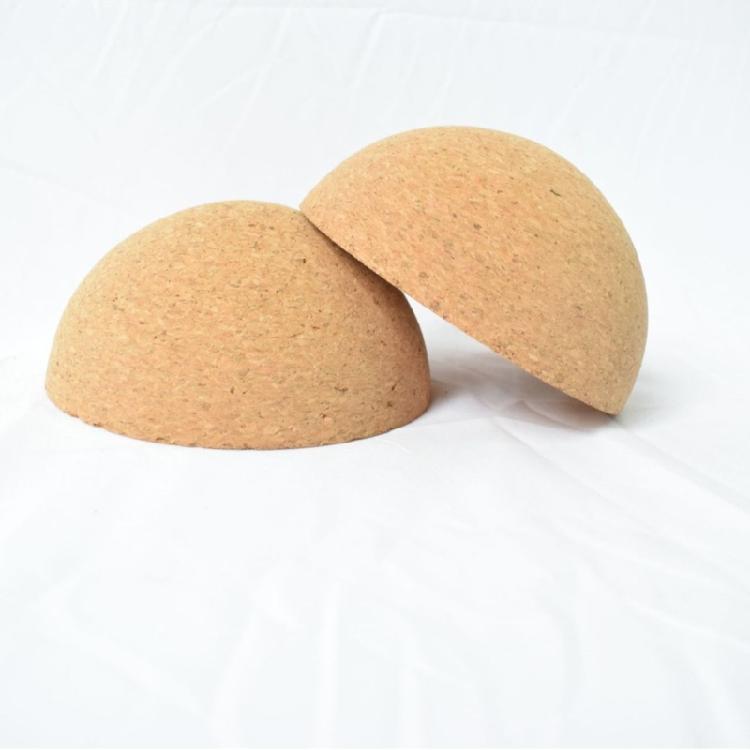 Exercise Ball, 15cm 6Inch Cork Pilates Ball, Small Yoga Ball, Gymnastics Ball, Fitness Ball for Stretching Cores Fitness