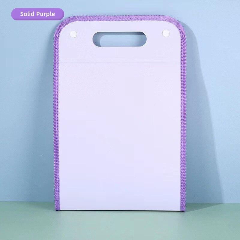 13 Pocket File Folders Portable A4 Letter Size Macaron Color Accordian Document Organizer for Classroom Office Home Storage