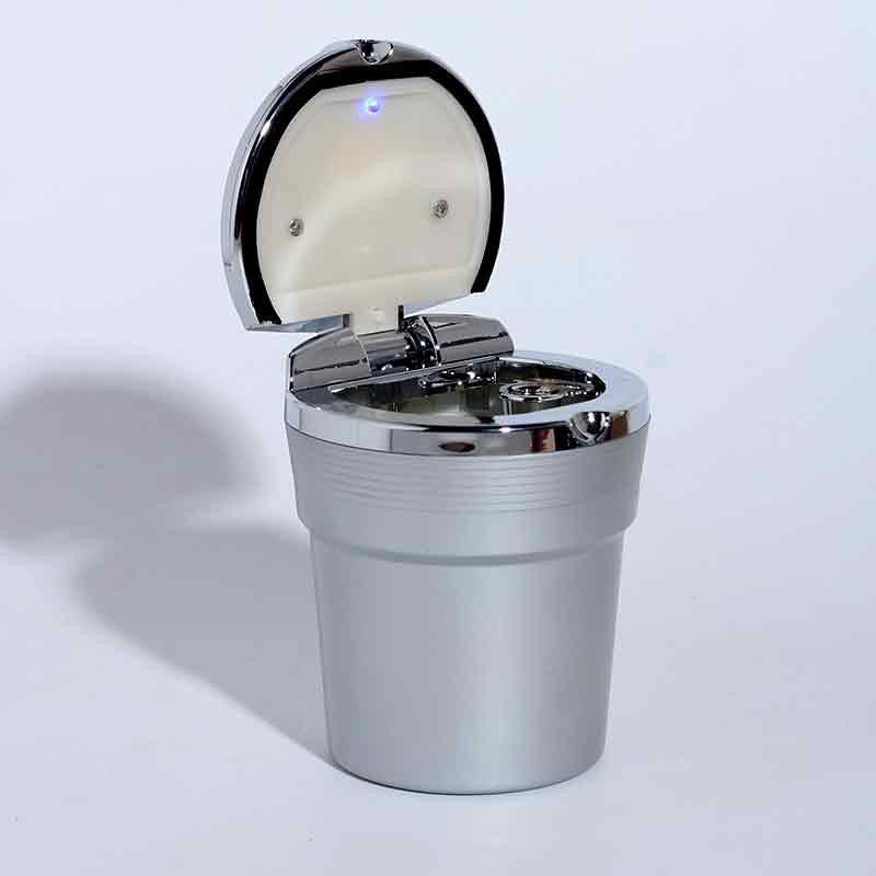 Universal Car Ashtray With Led Lights With Cover Creative Personality Covered Car Inside The Car Multi-Function Car Supplies