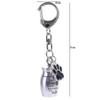 Dog Cat Ashes Dog Ashes Keepsake Paw Print Pet Urns Keyring Pet Urns Keychain  Cremation Jewelry