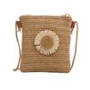 Fashionable Small Woven Beach Vacation Bag For Women New Trendy 2024 Shoulder Bag