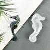 Seahorse Keychain Silicone Mold Keychain Charms Resin Mold Animal Epoxy Resin Casting Mold for DIY Crafts Car Home Decor
