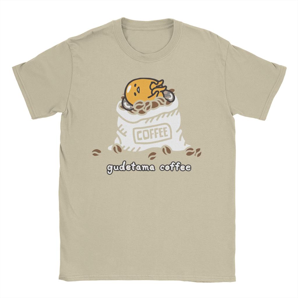 Men Women Fashion Gudetama cartoon eggs T Shirt Tee Cotton  T-shirts Clothes