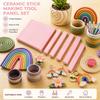 Plastic Clay Hoop Earring Tool 12 Sliders Clay Strip Shape Maker  Home Crafting