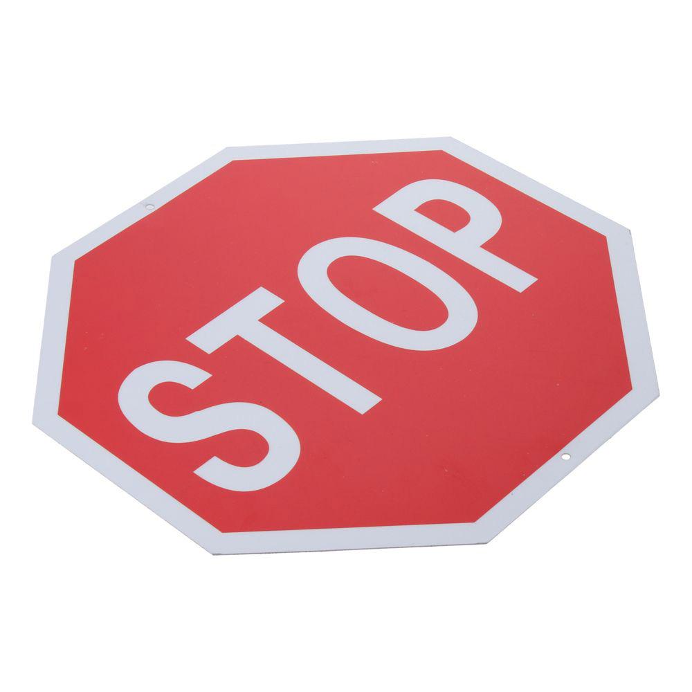 12" x 12"/30 x 30cm Stoppschild Achteck Outdoor Straßenschild Straßenverkehr