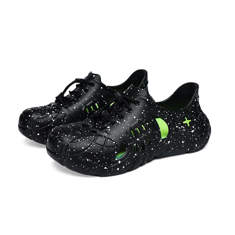 Fashion New Men's Outdoor Beach Shoes Breathable Clogs Sandals Men Garden Shoes Men Non-slip Hiking Driving Sandals