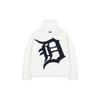 MLB Velvet Jackets Unisex Cream Stand Collar Moderate 3AFDB0326-46CRS