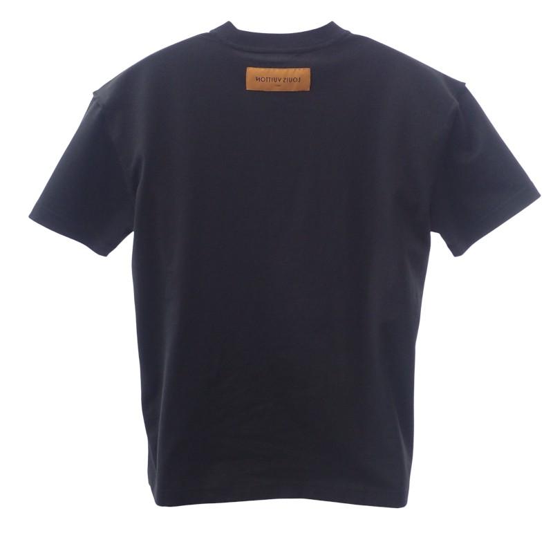 Louis Vuitton XS Short Sleeve T-shirt Black Cotton Mens